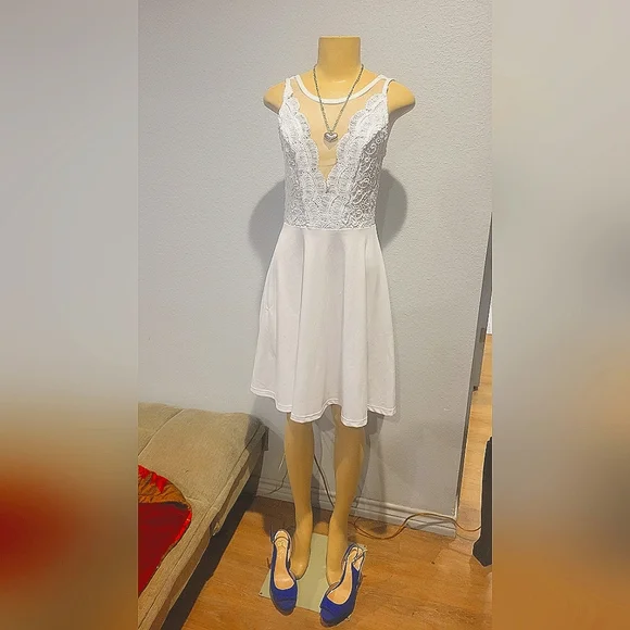 sachin and babi light blue dress Party Dresses Cocktail, Birthday & Going Out Dresses – Club L London main image 1